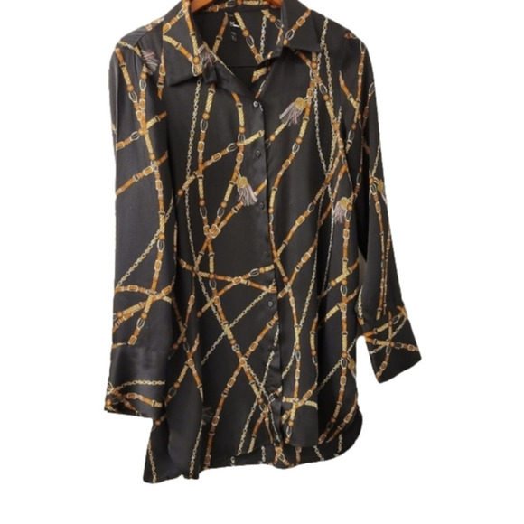 ZARA TRF collection long sleeve top - Picture 2 of 6